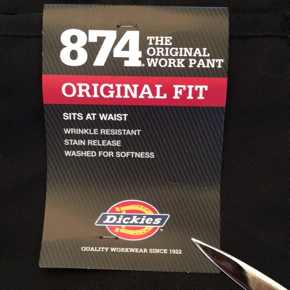 Dickies black “Original Work Pant” size 34” x 32” - Picture 9 of 11